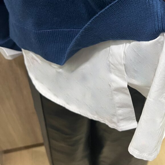 Maeve Anthropologie Graphic Twofer NYC Sweater - Picture 11 of 13